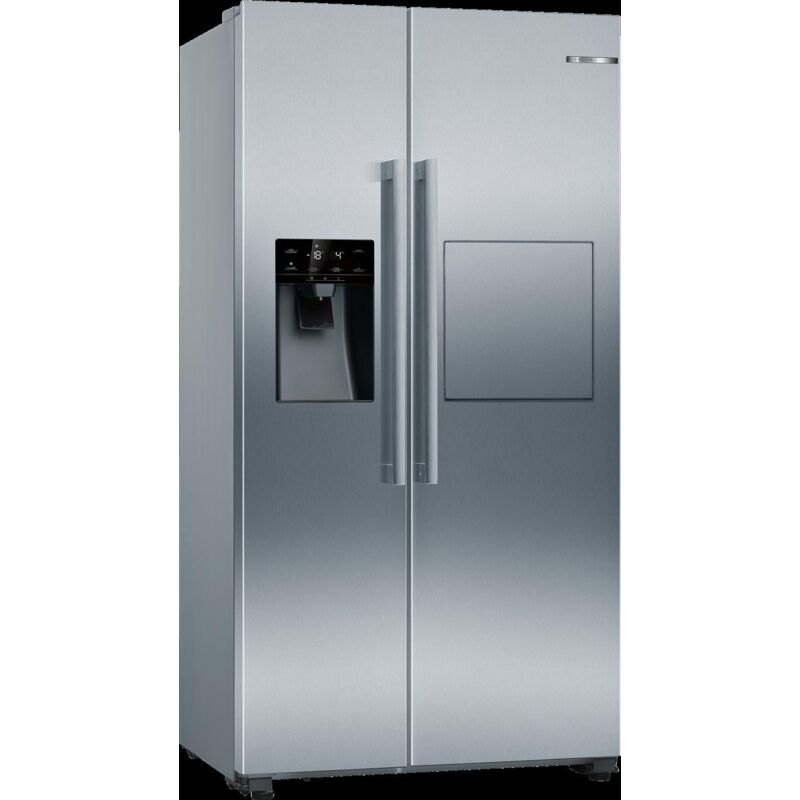 Bosch - Serie 6, Side by Side americano, 178,7 x 90,8 cm, acciaio inox (con antimpronta), KAG93AIEP