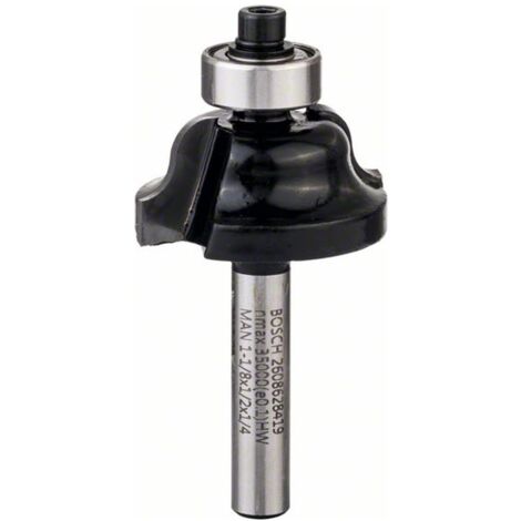 Bosch Kantenfräser B 1/4" R1 4 mm Ø 28,6 mm B 8 mm L 12,4 mm G 54 mm - 2608628419