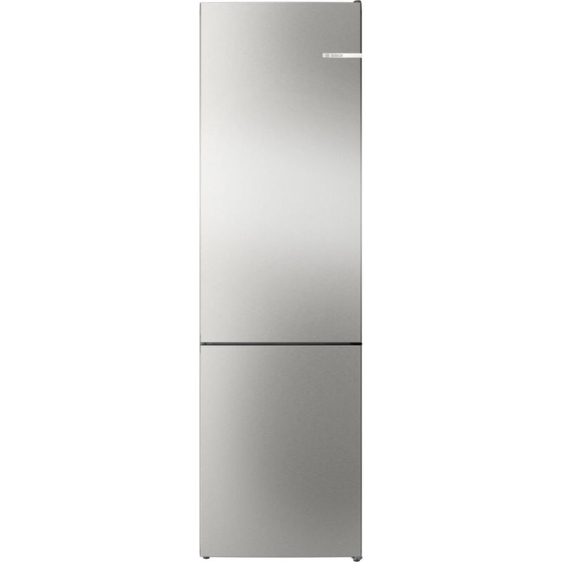 Bosch - Frigorifero combinato da libera installazione Serie 4 KGN392I1F, 203 x 60 cm, Acciaio spazzolato anti-impronta