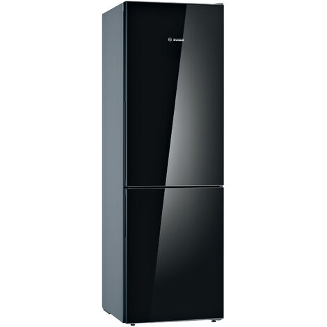 Bosch KGV36VBEAS Kombi-Kühlschrank schwarz 308 Liter