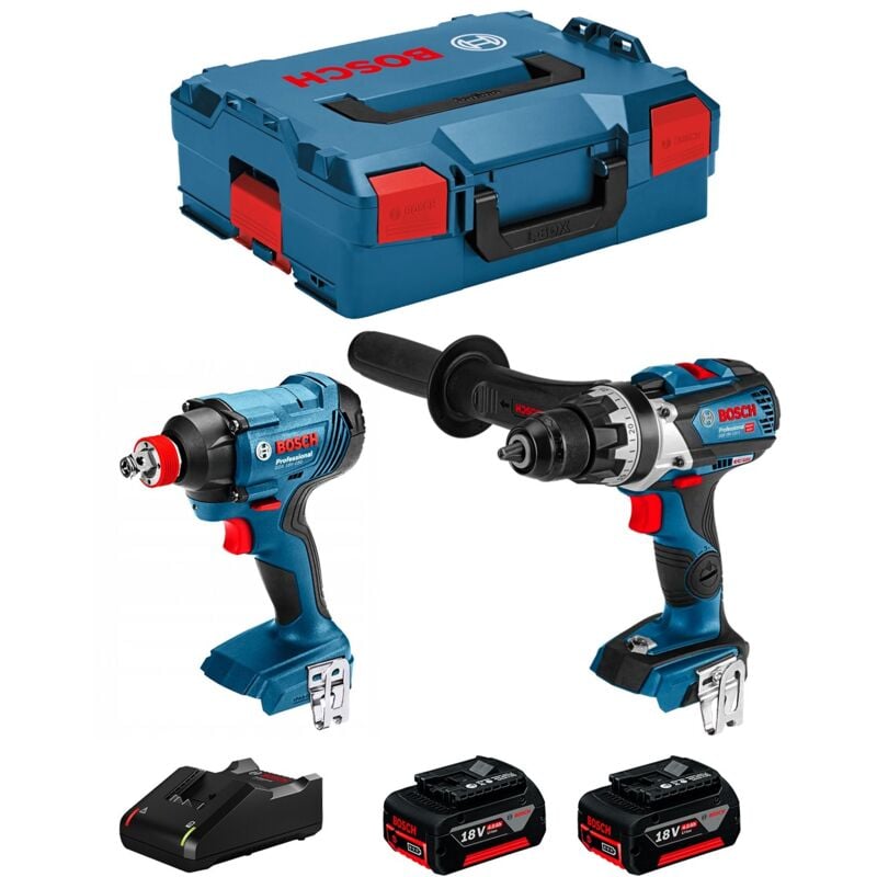 Bosch - Kit BK219 (gdx 18V-180 gsr 18V-110 c 2 x 4,0 Ah GAL18V-40 L-Boxx 136)