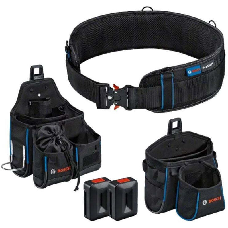 Mobilité Bosch Professional Kit Ceinture 108 avec GWT 2 GWT 4 et ProClick Holders 1600A0265R