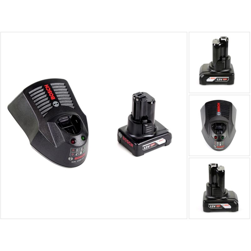 Bosch - Set de démarrage 12V - 1x Batterie gba 6,0 Ah 12 v + Chargeur