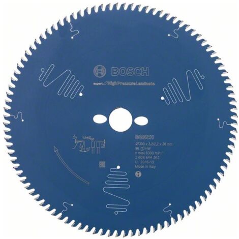 Bosch Kreissägeblatt Expert for High Pressure Laminate für Tischsägen 300 x 30 x 3,2 mm 96 - 2608644363