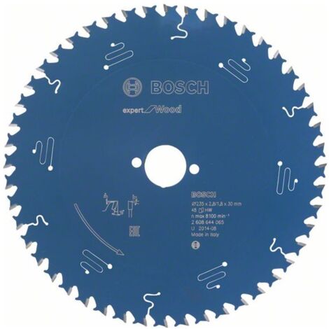 BOSCH Kreissägeblatt Expert for Wood, 235 x 30 x 2,8 mm, 48