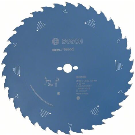 Bosch Kreissägeblatt Expert for Wood 450 x 30 x 4,5 mm, 34