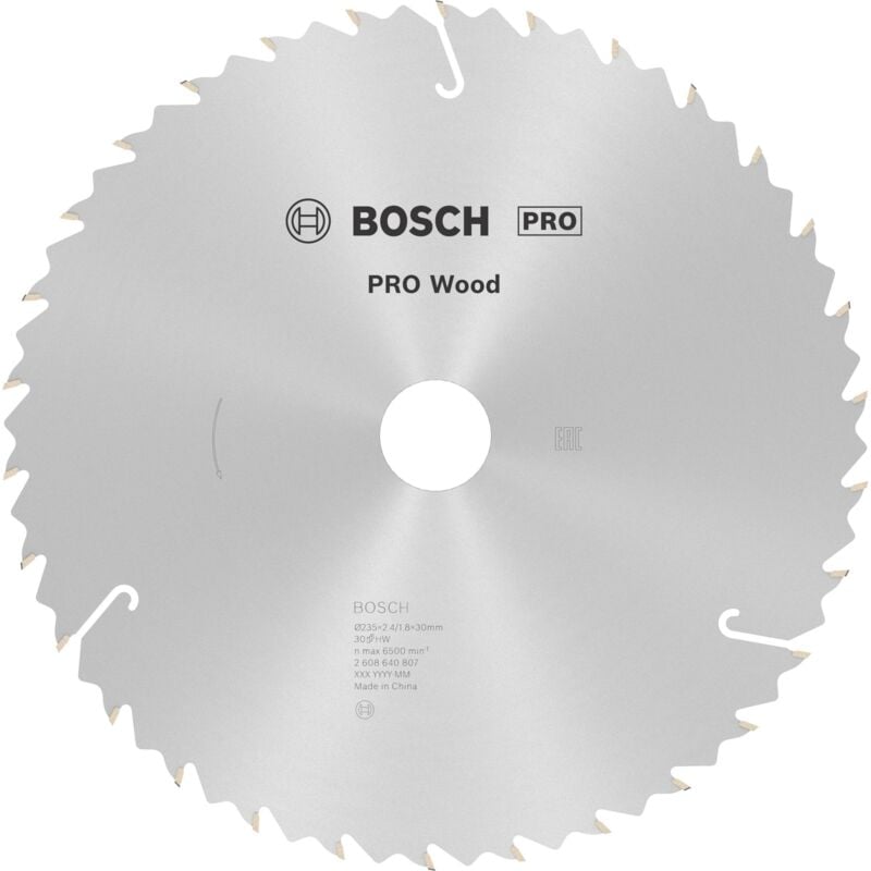 Pro Wood Kreissägeblatt, 235 x 2,4 x 30 mm, T30 - Bosch