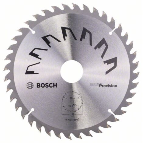 Bosch Kreissägeblatt PRECISION, DIY, 180 x 30 x 2,5 mm, 40