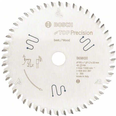 Bosch Kreissägeblatt Top Precision Best for Multi Material 165 x 20 x 1,8 mm 56 - 2608642387