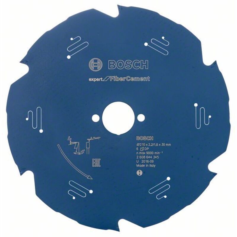 Kreissägeblatt Expert For Fibre Cement, 210 X 30 X 2, 2 Mm, 6 - Bosch