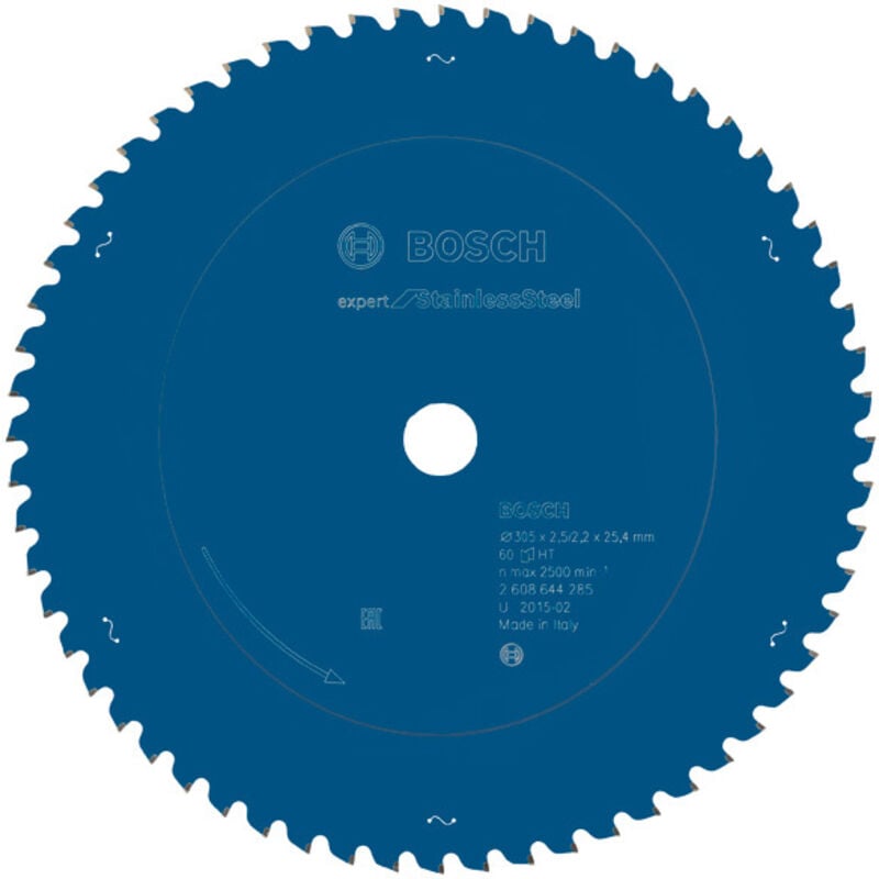 Kreissägeblatt Expert for Stainless Steel, 305 x 25,4 x 2,5 x 60 - Bosch