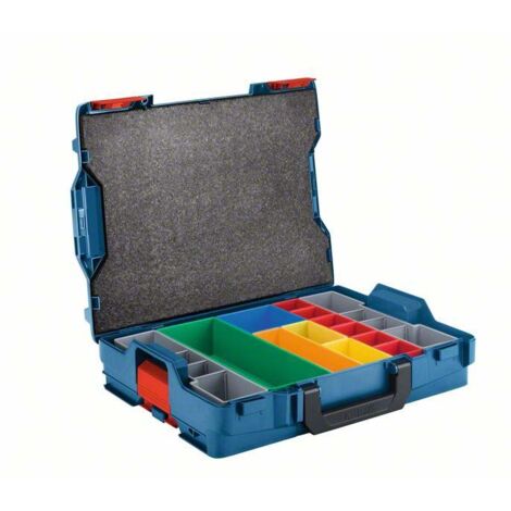 Bosch L-BOXX 102, Set mit 13 Teilen, Werkzeugkiste ,blau