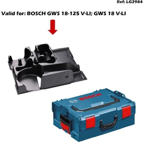 Bosch L Boxx 136 Inlay Gws 18 125 V Li