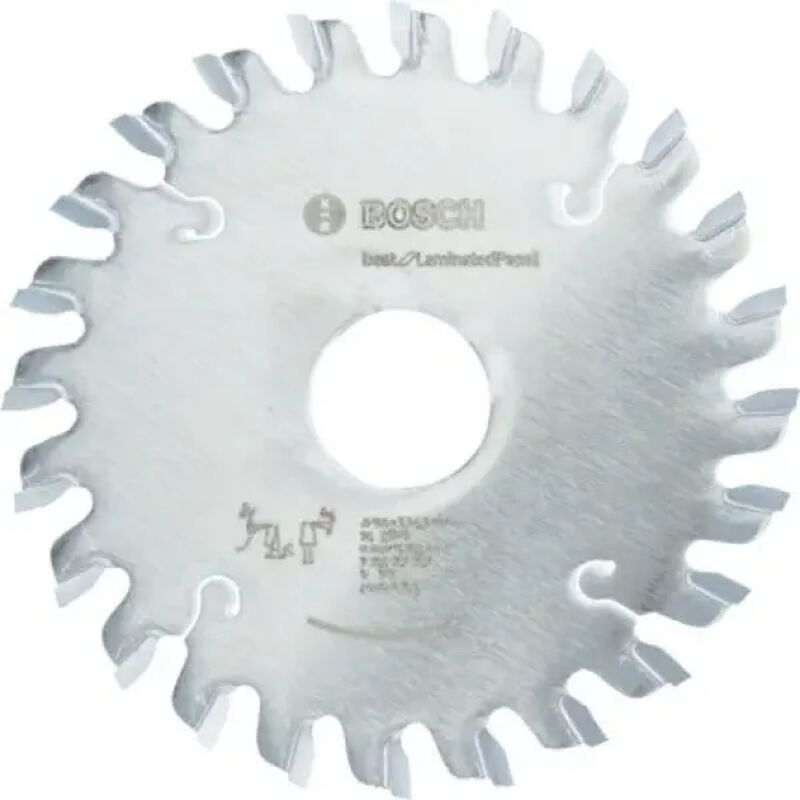 Foglio di taglio conico, ideale per pannelli laminati, 100 x 22 x 2,2 mm, 24