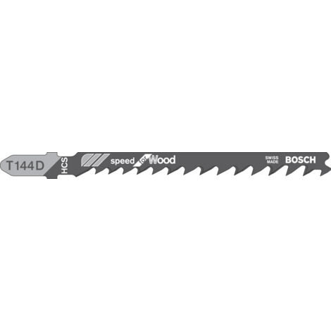 Bosch LAMA PER LEGNO T 144 D 5 PZ. BLISTER 5.00 confezioni