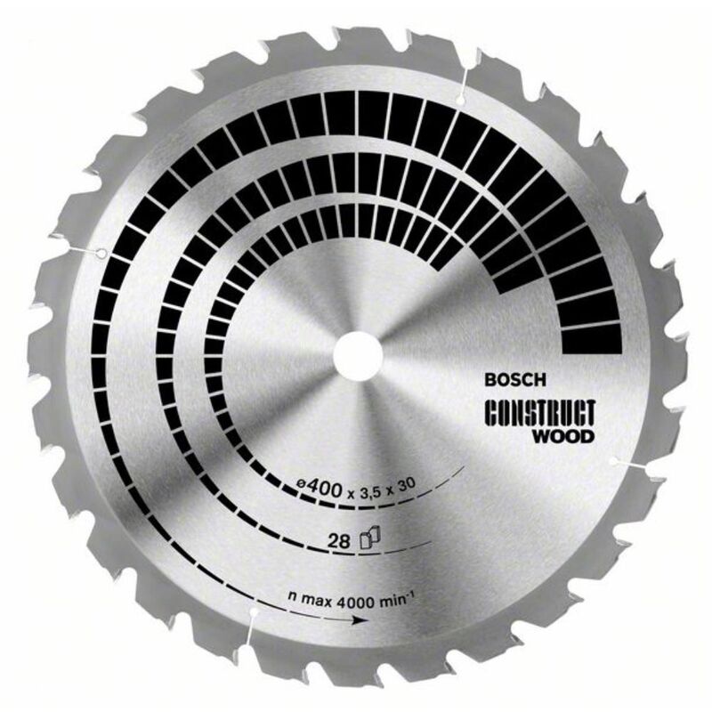 Image of Bosch - Bleat della sega circolare costruisce il legno. 250 x 30 x 3,2 mm.