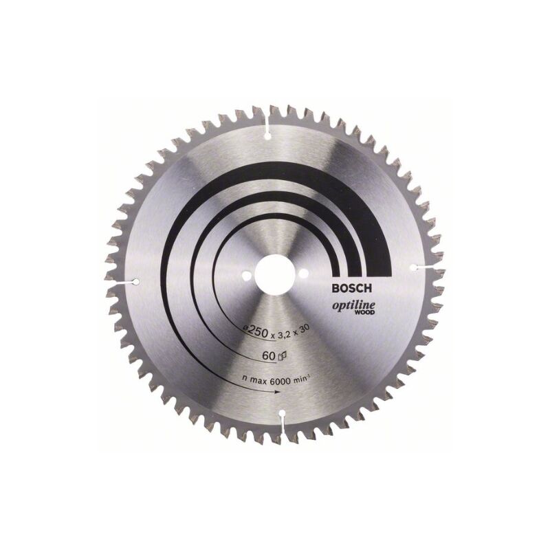 Optiline Wood Lama per troncatrice 250x30 mm per