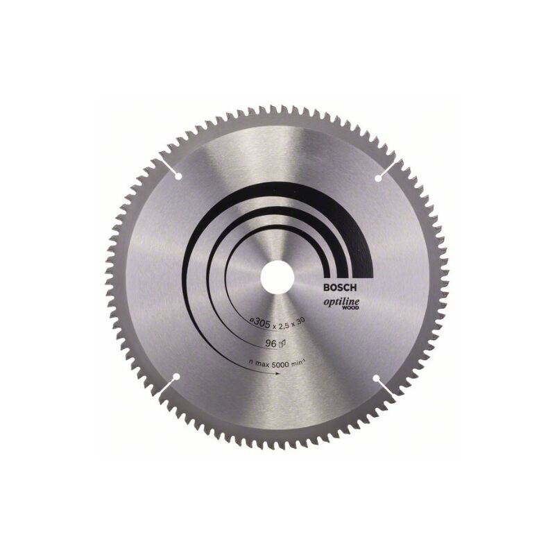 Bosch 2 608 640 442 -de lama Optiline Wood lama circolare (305 x 30 x 2,5 mm, 96)