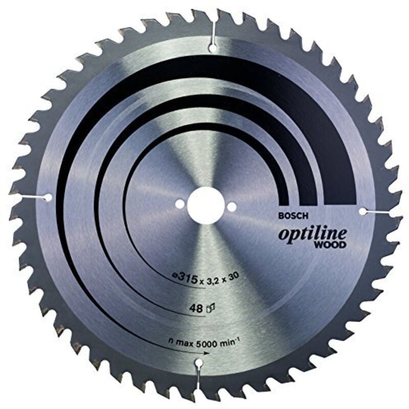 Bosch - Optiline Wood Lama per seghe da banco 315x30 mm per legno