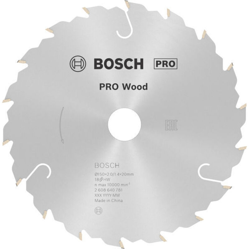 Image of Speedline Wood Lama per sega circolare 150x20 mm per legno - Bosch