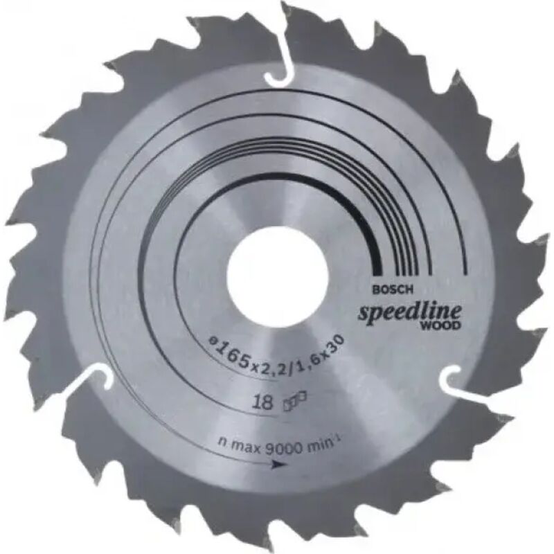 PRO Sega circolare in legno, 165 x 2,2 x 30 mm, T18