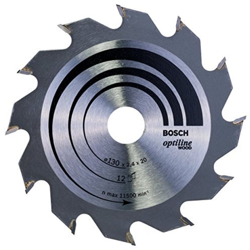 Optiline Wood Lama per sega circolare 130x20 mm per legno - Bosch