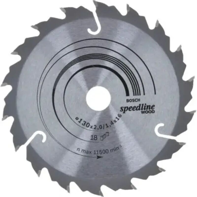 Speedline Wood Lama per sega circolare 130x16 mm per legno - Bosch