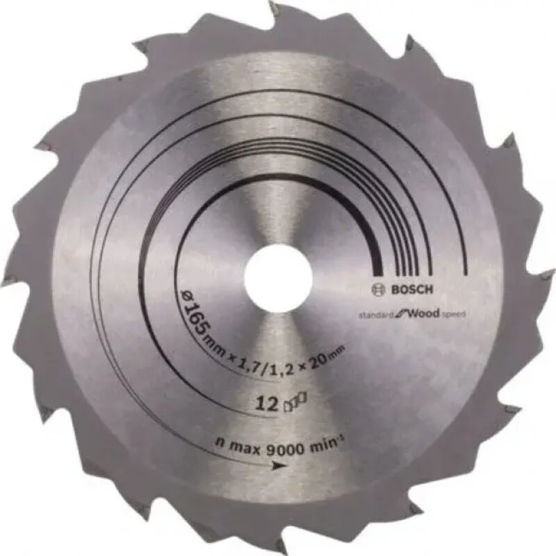 Speedline Wood Lama per sega circolare 165x20 mm per legno - Bosch