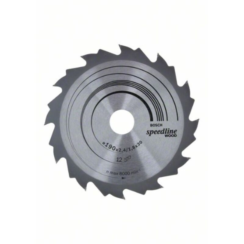 Lama Speedline Wood Bosch 2608640800 per sega circolare