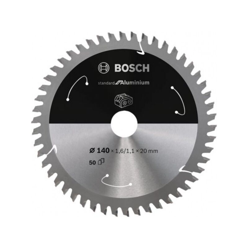 Image of Bosch Professional - Bosch Accessories Bosch 2608837755 Lama circolare 140 x 20 mm Numero di denti: 50 1 pz.