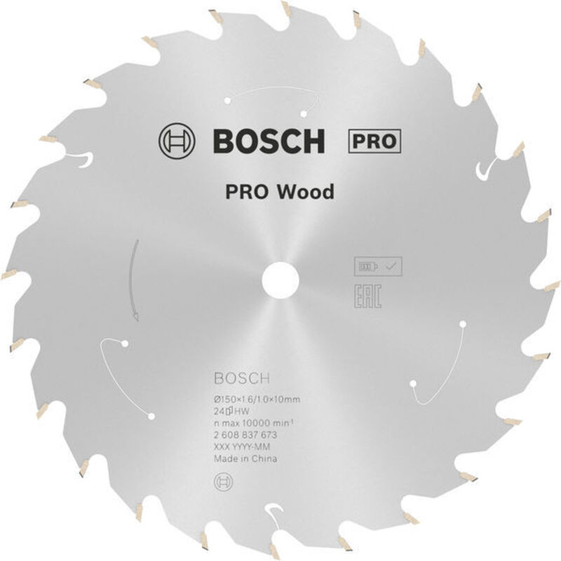 2 608 837 673 lama de lama circolare 15 cm 1 pezzo(i) - Bosch