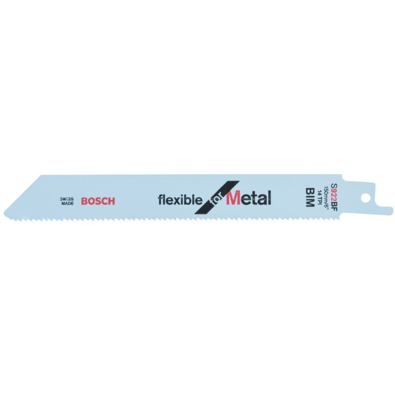 Image of Bosch - Sabre Sew Blade s 922 bf. Flessibile per il metallo. 2-P.