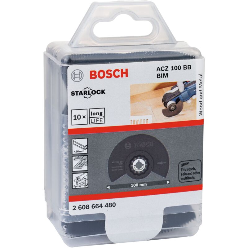 Rb - 10 pezzi acz 100 bb 100 mm - Bosch