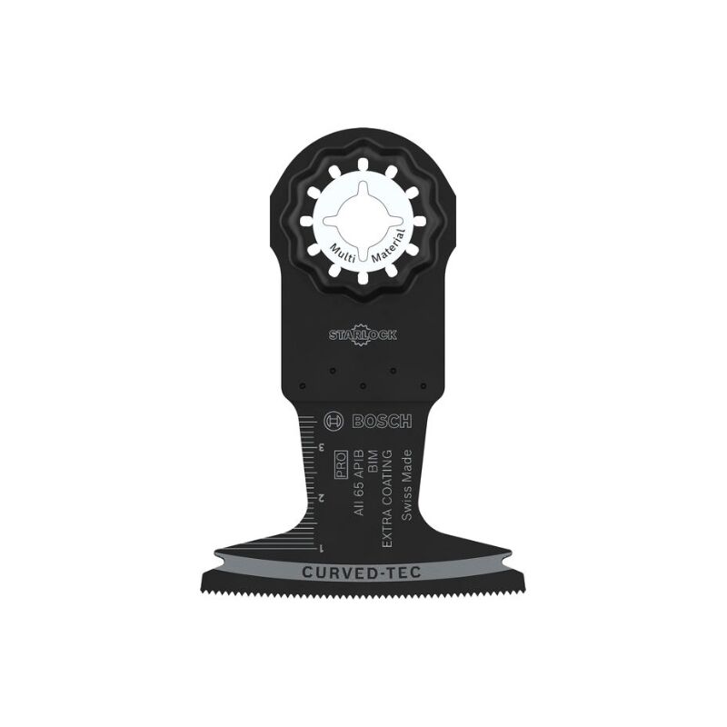 10x Lama multiutensile pro Multi Materiale aii 65 apib (per legno con chiodi, pannelli sandwich di metallo, larghezza 65 mm, Accessori multiutensile