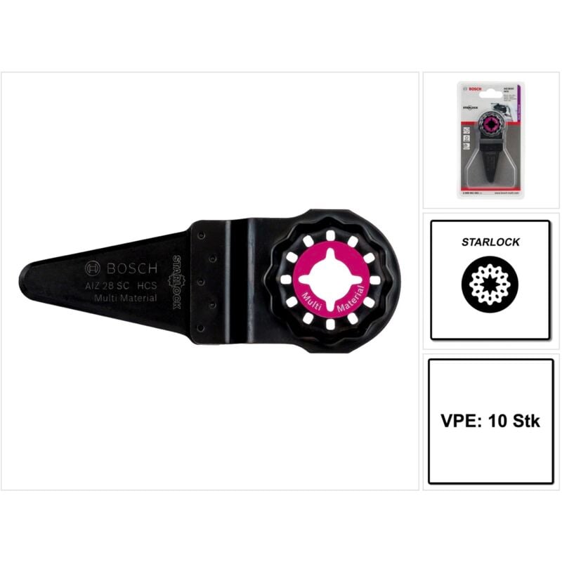 HCS Taglierina universale per fughe AIZ 28 SC, 40 x 28 mm, confezione da 10