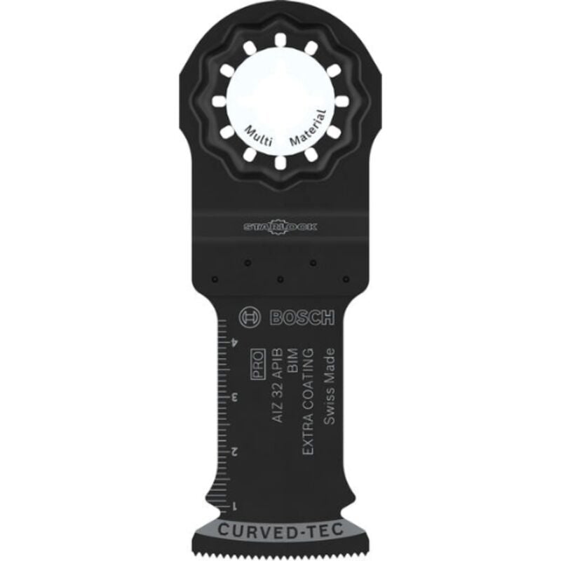 5 lame multimateriale aiz 32 apib per utensili multiuso (per legno con chiodi, sandwich di metallo, larghezza 32 mm, utensile multiuso professionale