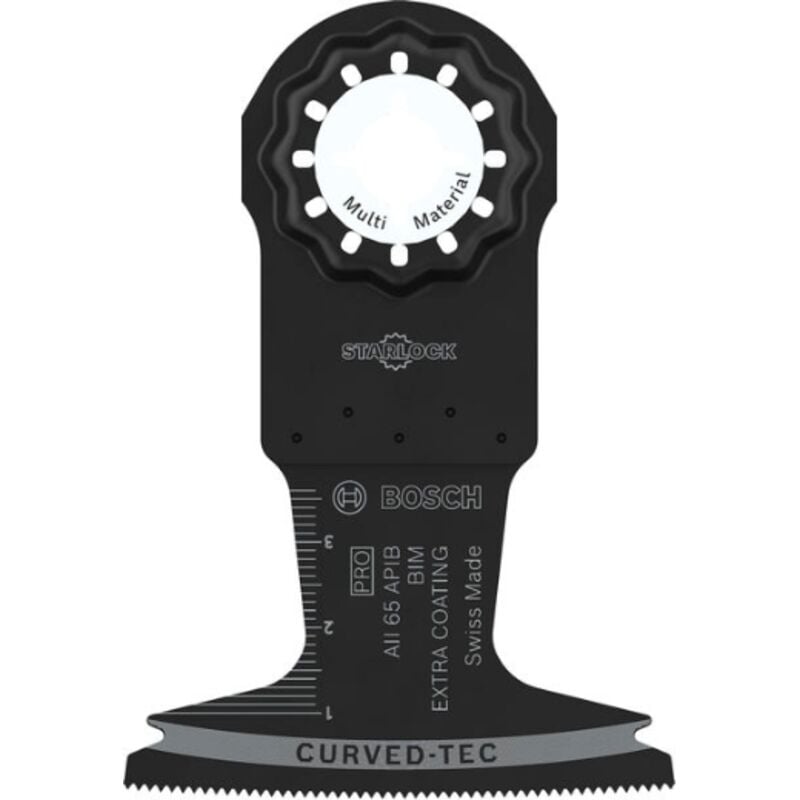 5 lame multimateriale aii 65 apib per utensili multifunzionali (per legno con chiodi, sandwich di metallo, larghezza 65 mm, utensile multiuso) - Bosch