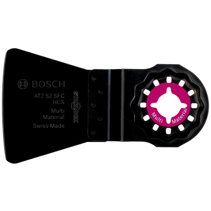 Professional 10x Raschietto atz 52 sfc (per rifiuti morbidi, larghezza 52 mm, Accessori multiutensile) - Bosch