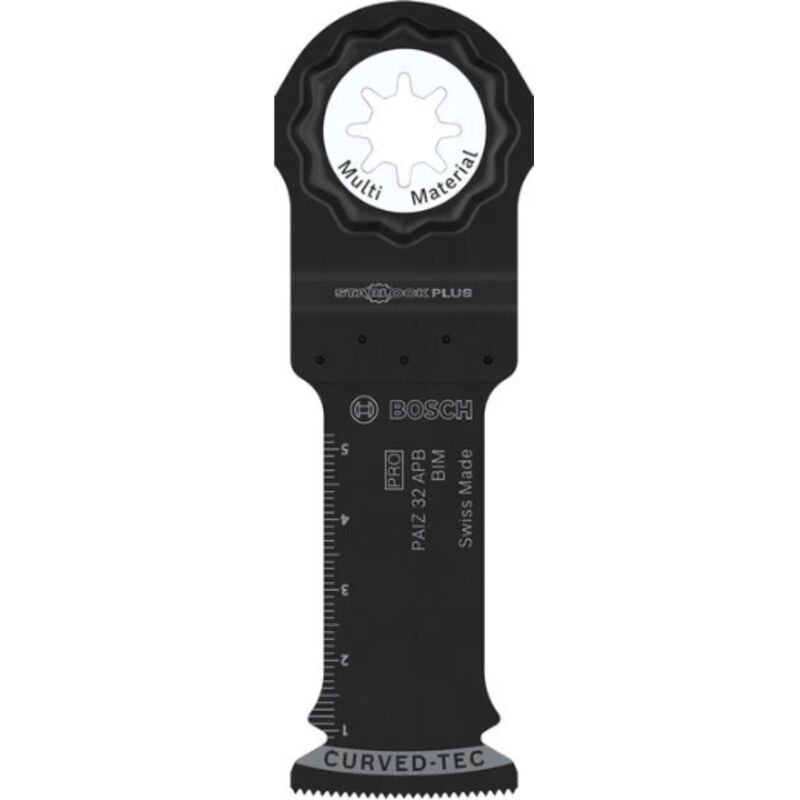 1 x Pro Multi Material paiz 32 apb Lama multifunzione (per legno con chiodi, sandwich di metallo, larghezza 32 mm, accessorio professionale) - Bosch