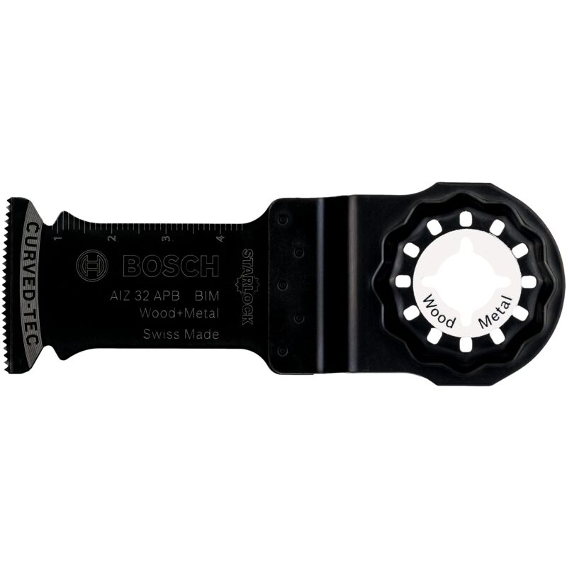 Professional 1x Lama bim per Tagli dal Pieno Starlock aiz 32 apb Wood and Metal, per Legno, Metalli Ferrosi, Pannelli Rivestiti, Lamiere, Plastici,