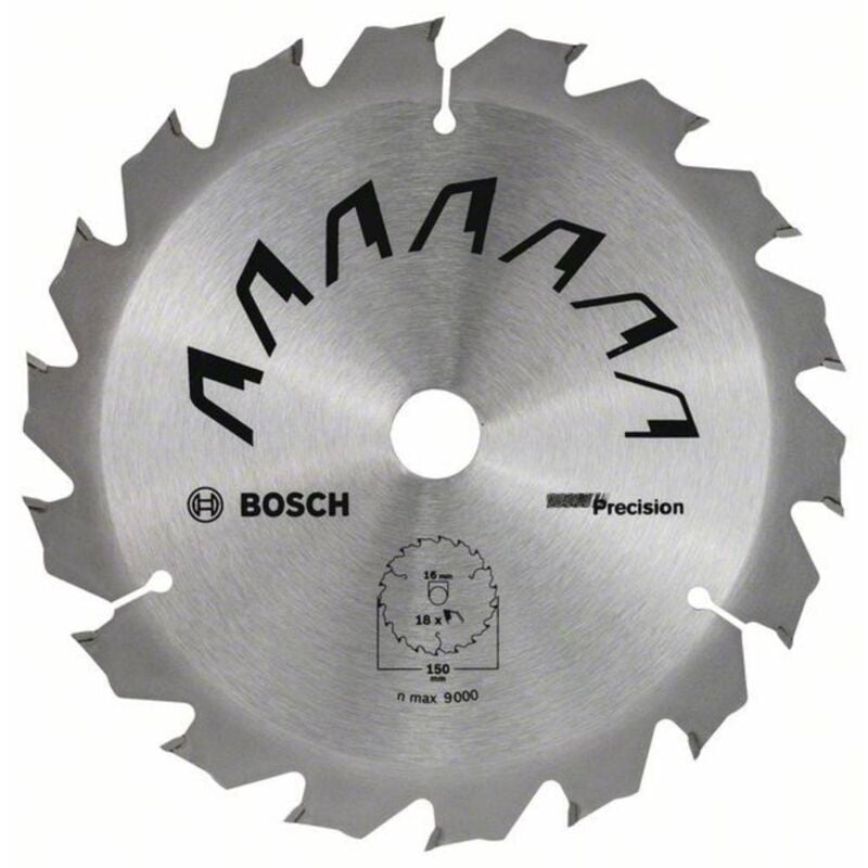 Bosch - Lame de scie circulaire au carbure Accessories 2609256D62 150 x 16 mm Nombre de dents: 18 1 pc(s)