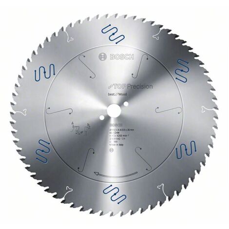 Bosch - Lame de scie circulaire pour bois Diam 254mm 60 dents Alésage 30