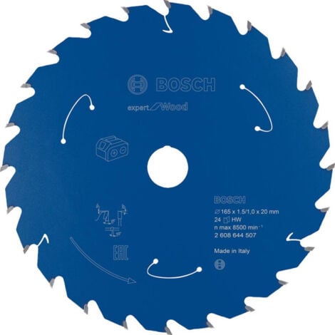 Lame de scie circulaire 165x1.5/1x20 Z24 Bosch