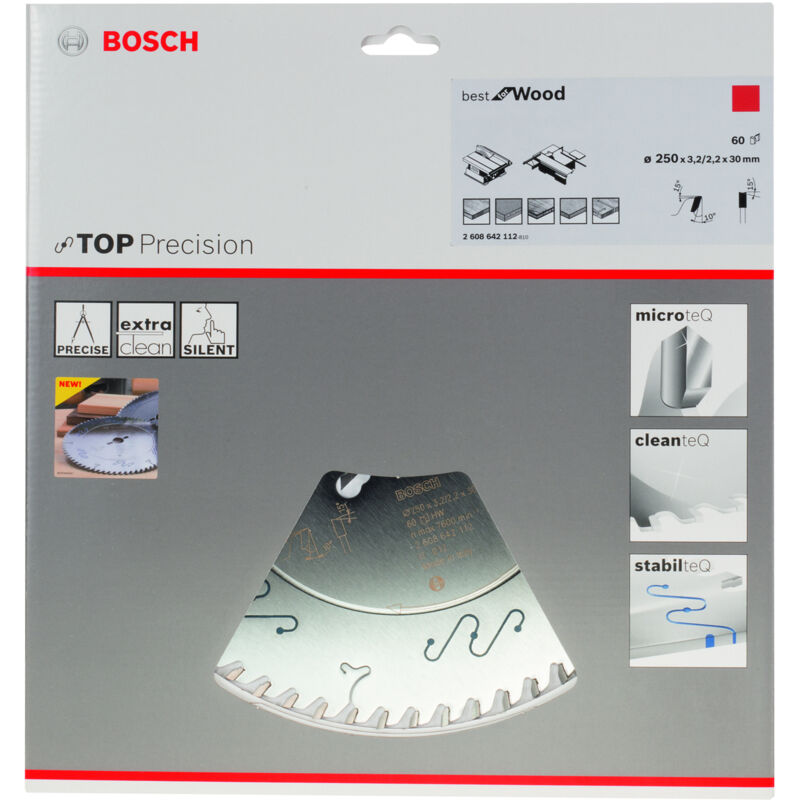 Bosch lames de scie circulaire best for wood - vue 2