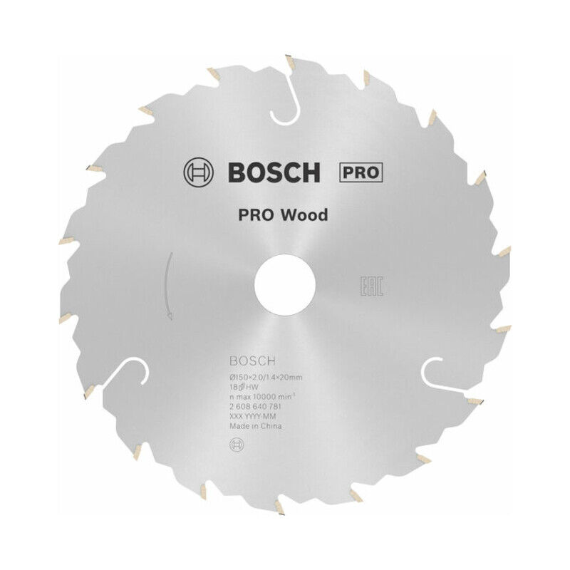 Lame de scie circulaire Standard for Wood Speed 150 x 20 x 2 2 mm 18 1pc - vue 3