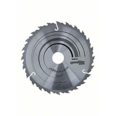 48 Bosch Lame de scie circulaire Expert for Wood 190 x 20 x 2,6 mm