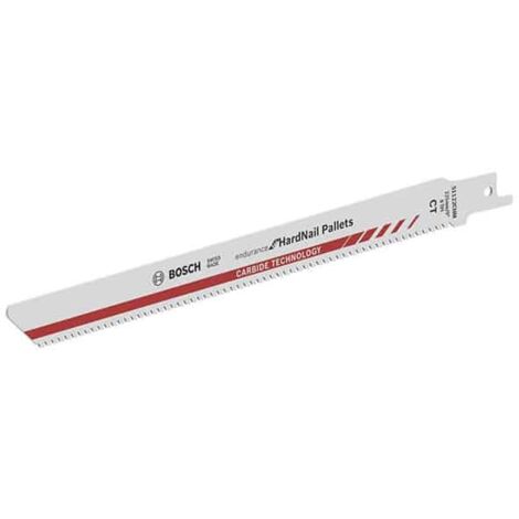 BOSCH Lame de scie sabre S1122CHM 225mm Endurance for HardNail Pallets - 2608658327