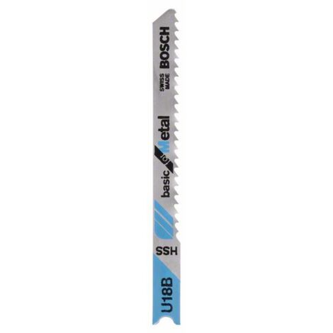 Bosch Lame de scie sauteuse HSS, U 18 B