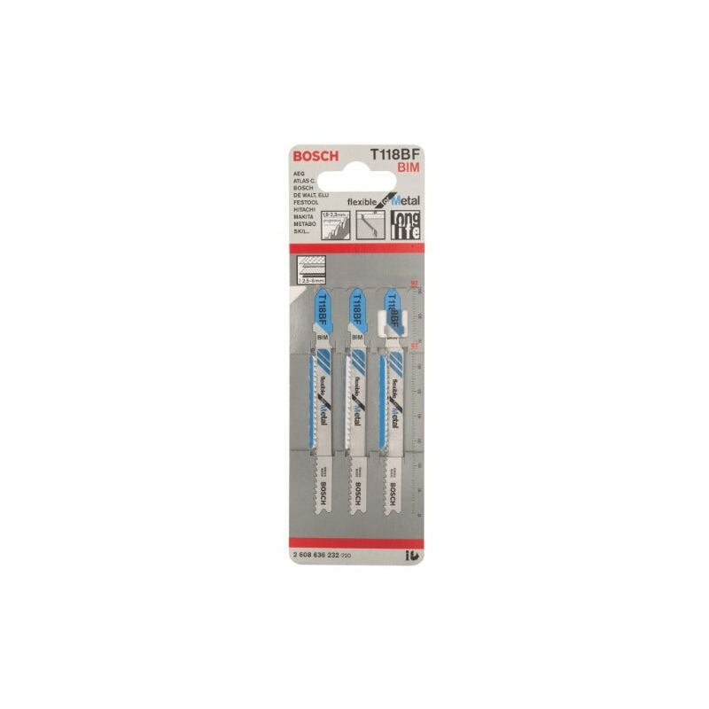 Bosch - t 118 bf Lame, Multicolor