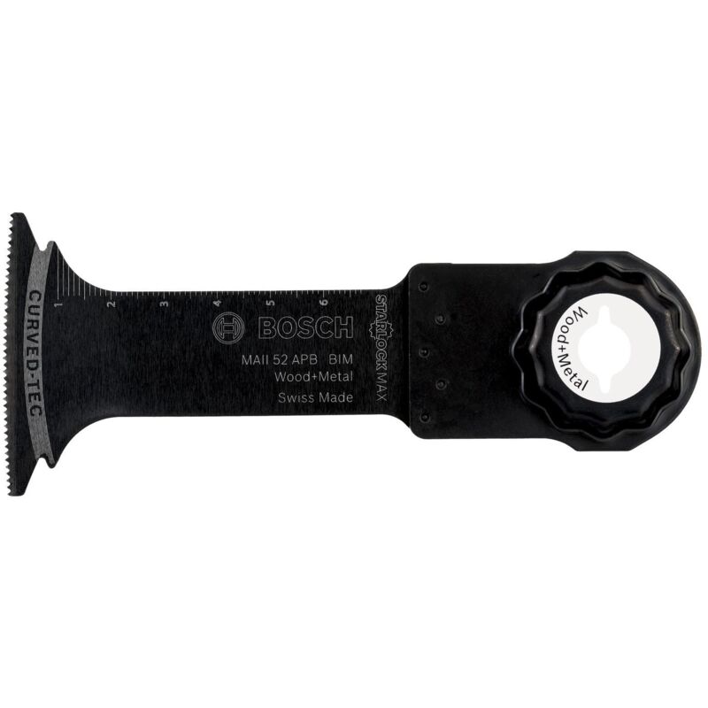 10x lame de scie plongeante bim Starlock maii 52 apb Wood and Metal 70 x 52 mm - 2608664498 - Bosch